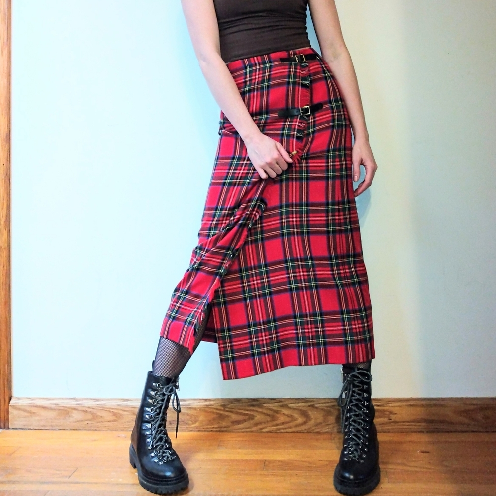 80s Long Kilt